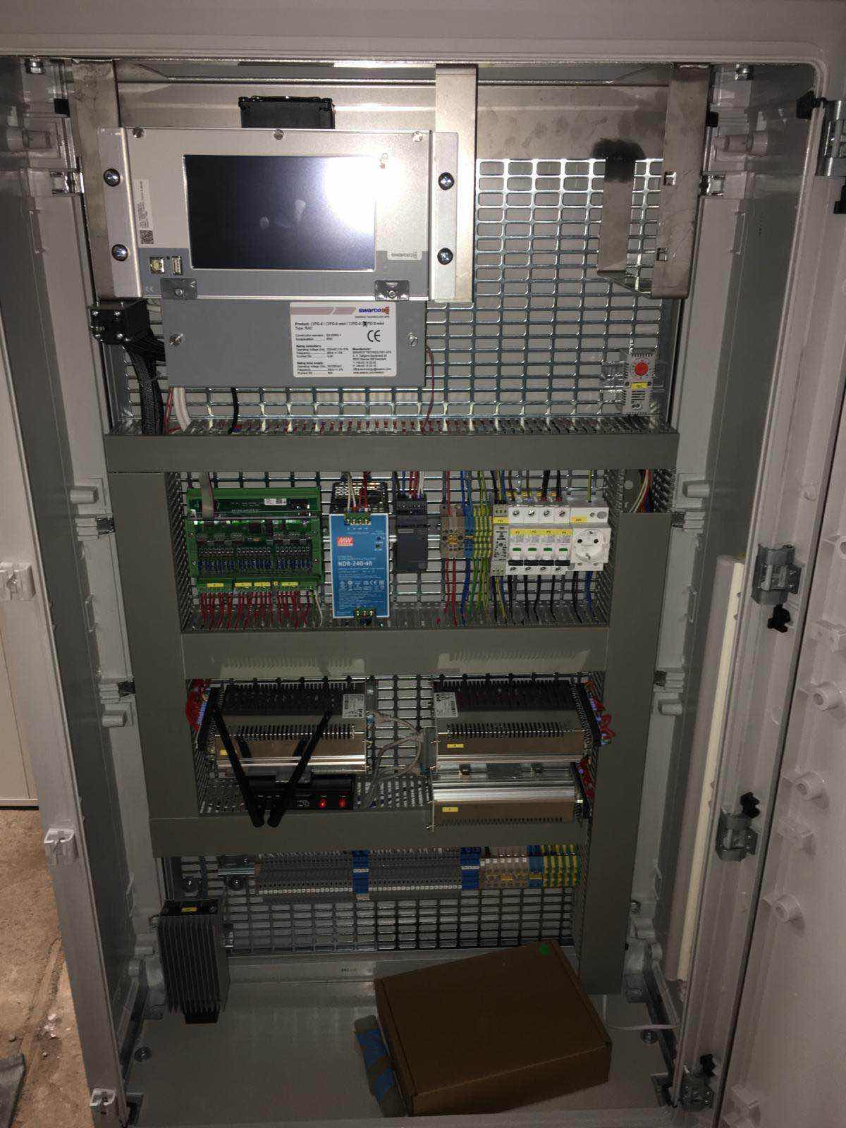 Elektroinstalācijas darbi būvlaukumā