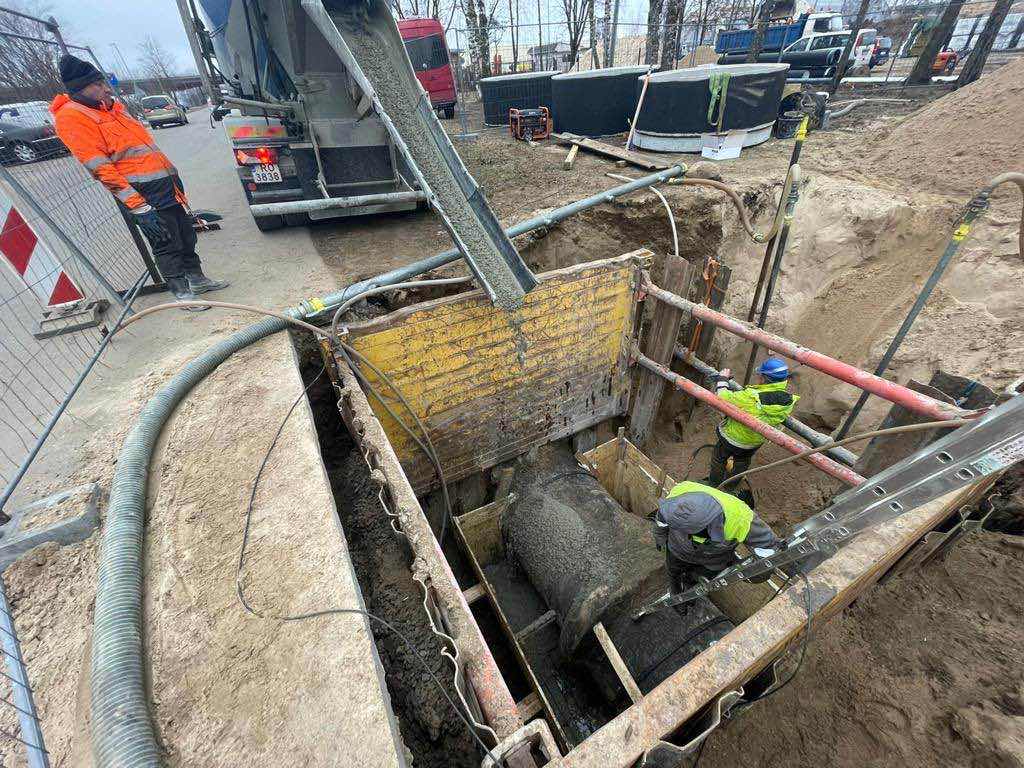 Construction supervision of infrastructure works