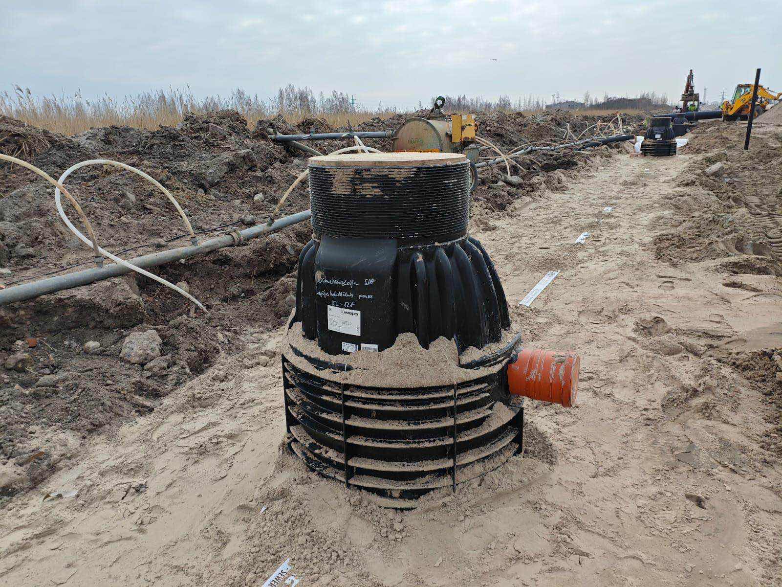 Pipeline connection and alignment works