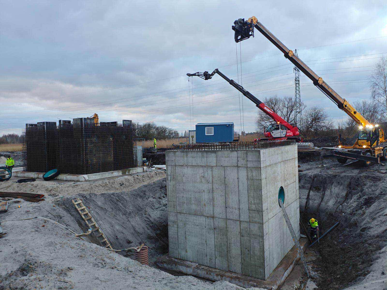 Betonēšanas un veidņu darbi, 3. posms