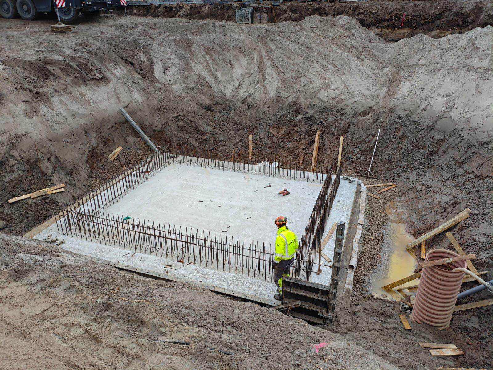 Betonēšanas un veidņu darbi, 19. posms